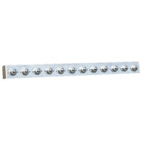 Ball transfer strips are lightweight.